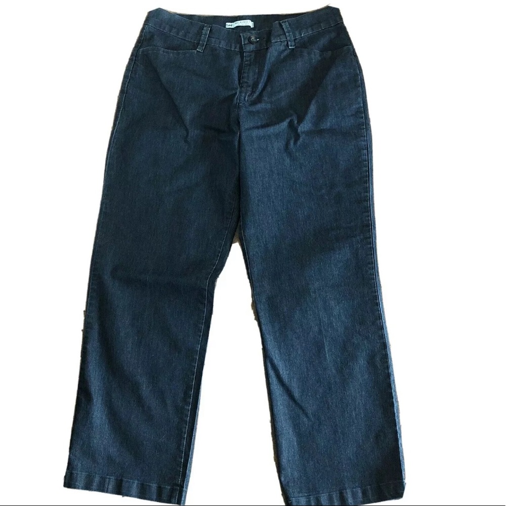 Lee Jeans Size 12 Petite Blue Relaxed Fit 12P